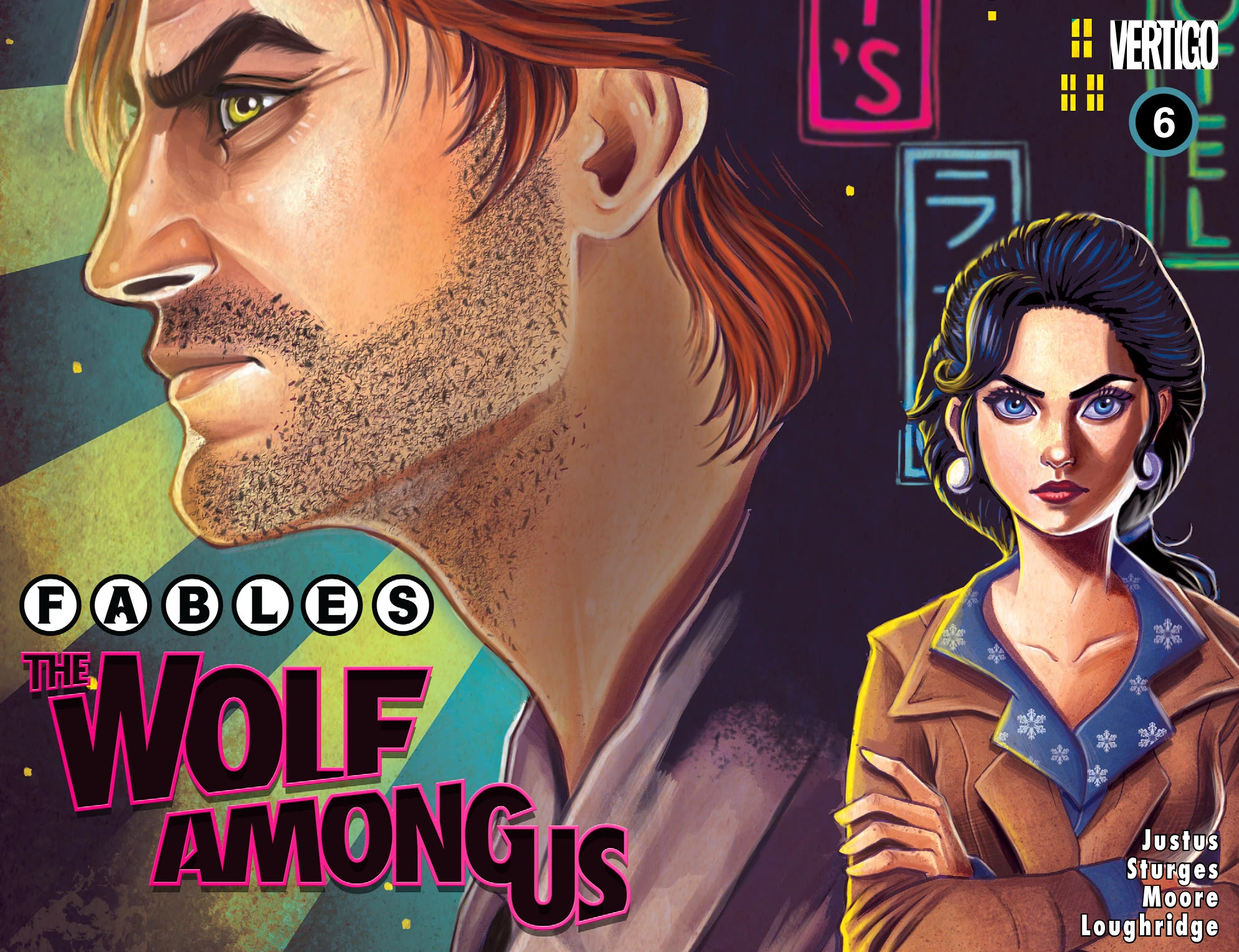 Fables: The Wolf Among Us #6 (DC, 2015 — Cover A) cover
